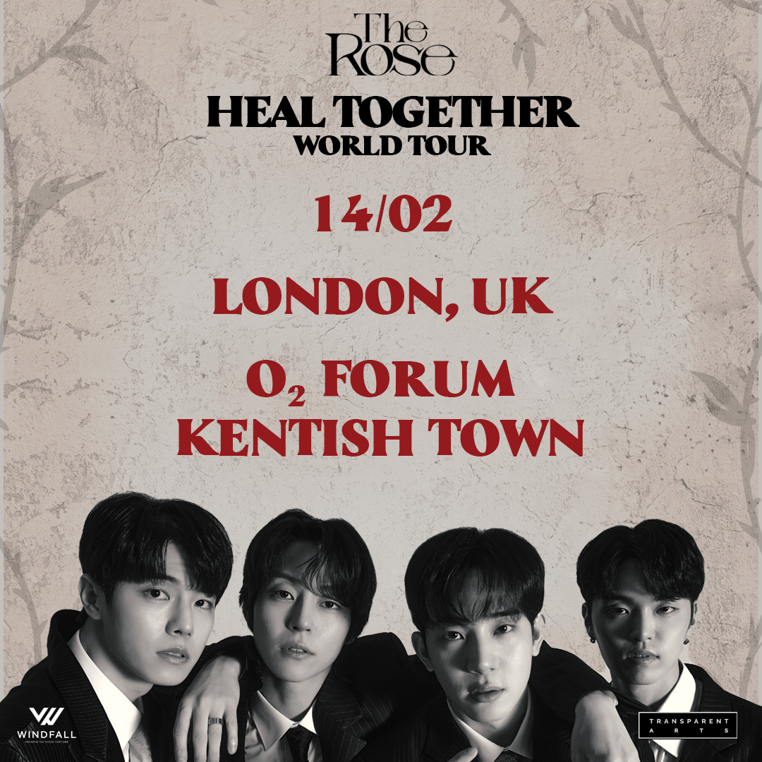 The Rose Tickets For London Show Of Heal Together World Tour On Sale